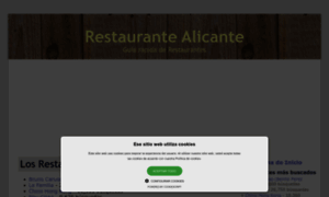 Restaurantealicante.com thumbnail