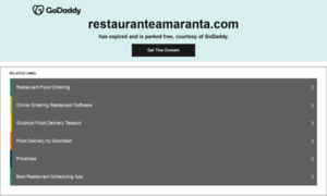 Restauranteamaranta.com thumbnail