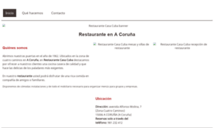 Restaurantecasacuba.com thumbnail