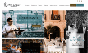 Restaurantecasamoral.com thumbnail