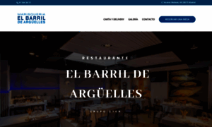 Restauranteelbarrildearguelles.com thumbnail