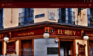 Restauranteelbuey.com thumbnail