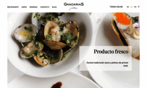 Restaurantegandarias.com thumbnail