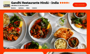 Restaurantegandhibcn.com thumbnail