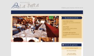 Restaurantelabarca.com thumbnail