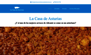 Restaurantelacasadeasturias.es thumbnail