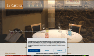 Restaurantelacasona.com thumbnail