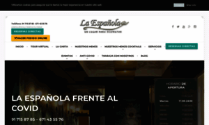 Restaurantelaespanola.es thumbnail