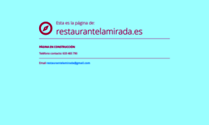 Restaurantelamirada.es thumbnail
