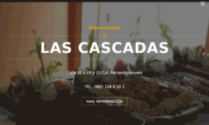 Restaurantelascascadas.com thumbnail