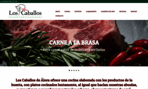 Restauranteloscaballos.com thumbnail
