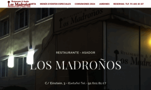 Restaurantelosmadronos.com thumbnail