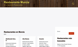 Restaurantemurcia.com thumbnail