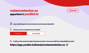Restaurantenino.es thumbnail