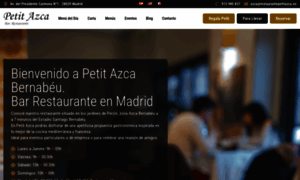 Restaurantepetitazca.es thumbnail
