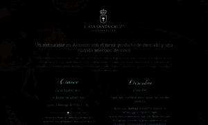 Restaurantesantacruz.com thumbnail