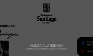 Restaurantesantiago.com thumbnail