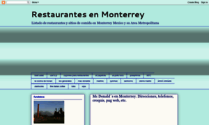 Restaurantesenmonterrey.blogspot.com thumbnail
