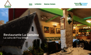 Restauranteslagenuina.com thumbnail