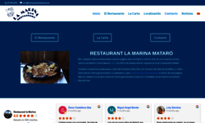 Restaurantlamarina.es thumbnail