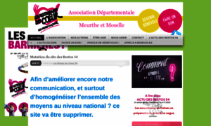 Restosducoeur54.org thumbnail