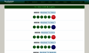 Resultadodeltrisdehoy.com thumbnail