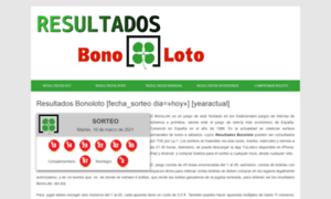 Resultadosbonoloto.com thumbnail