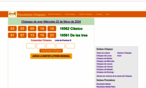 Resultadoschispazo.desarrollo.j3aa.com thumbnail