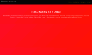 Resultadosdefutbol.live thumbnail