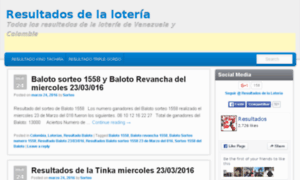Resultadosdelaloteria.com thumbnail