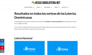 Resultadosloteria.net thumbnail