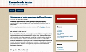 Resumante.wordpress.com thumbnail