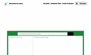 Resumidordetextos.com thumbnail