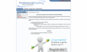 Revendedores.profesionalhosting.com thumbnail