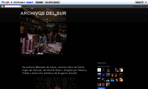 Revistaarchivosdelsur.blogspot.it thumbnail