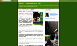 Revistacaminosabiertos.blogspot.com thumbnail