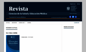 Revistacienciasmedicas.unan.edu.ni thumbnail