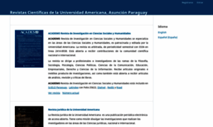 Revistacientifica.uamericana.edu.py thumbnail