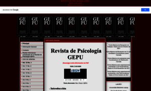 Revistadepsicologiagepu.es.tl thumbnail