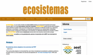 Revistaecosistemas.net thumbnail