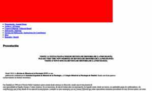 Revistahistoriapsicologia.es thumbnail