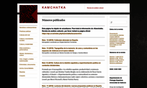 Revistakamchatka.wordpress.com thumbnail