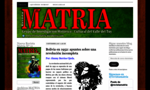 Revistamatria.wordpress.com thumbnail