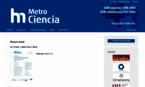 Revistametrociencia.com.ec thumbnail