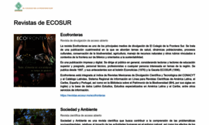Revistas.ecosur.mx thumbnail
