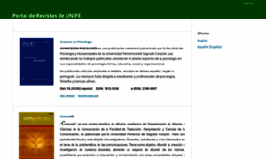 Revistas.unife.edu.pe thumbnail