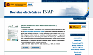 Revistasonline.inap.es thumbnail