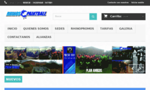 Rhinos-paintball.com thumbnail