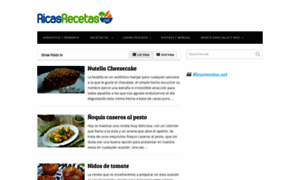 Ricasrecetas.net thumbnail