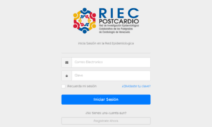 Riecpostcardio.org.ve thumbnail